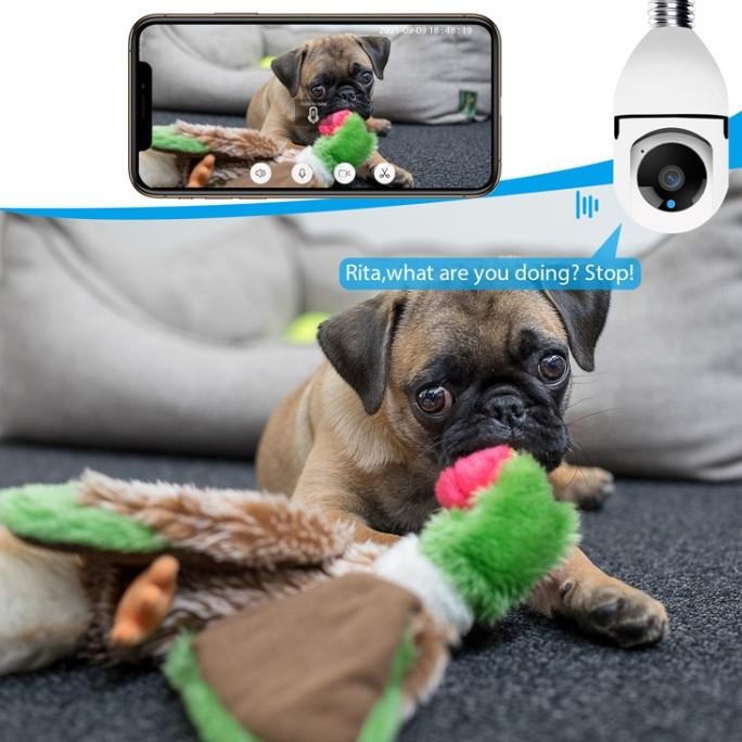 Sale Ip Camera Cctv Bulb Wifi App V380 Panoramic/Kamera Ip Bohlam 360 Eyes Pc Wireless