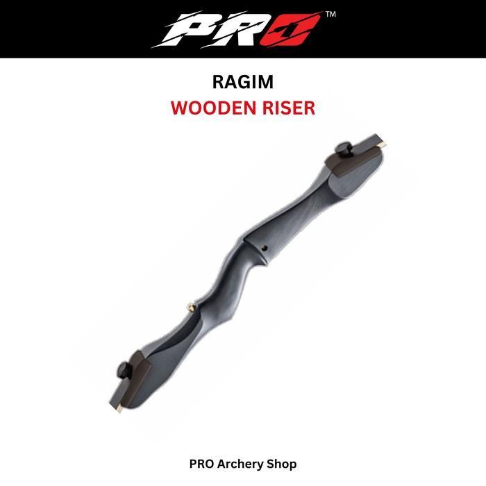 Ragim Riser / Handle Matrix Evo | Handle Busur Panahan Kayu / Wooden Bow / Nasional | Pemula Origina