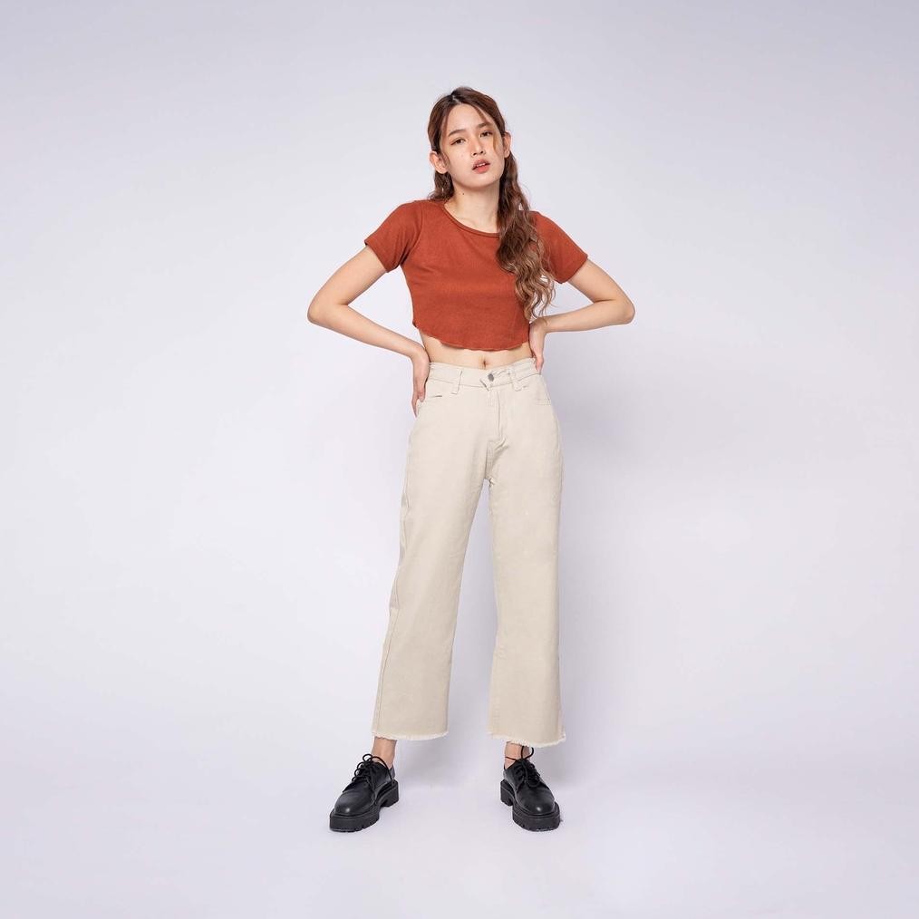 Et-12 Vierlin - Jeans 265 Mocca - Kulot Jeans