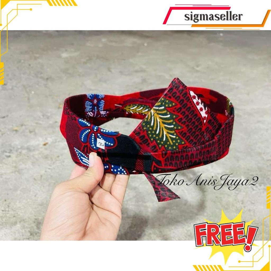 (Kirim Cepat)Udeng Sakera Madura/Udeng Khas Madura Size Anak2-Dewasa Termurah Banget