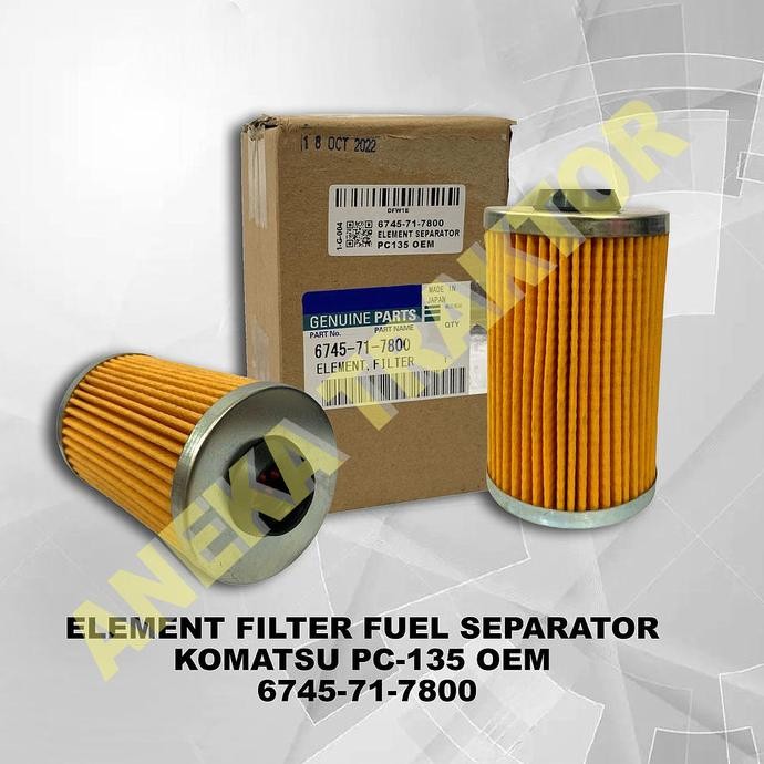 ELEMENT FILTER FUEL SEPARATOR PC-135 PC135 OEM 6745-71-7800