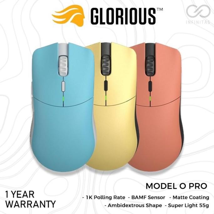 NEW Glorious Model O Pro Hyper Light Wireless Gaming Mouse