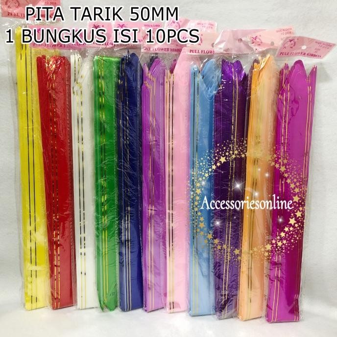 

Pita Tarik (PITA JADI) Pita Souvenir / Pita Serut Uk. 50mm murah