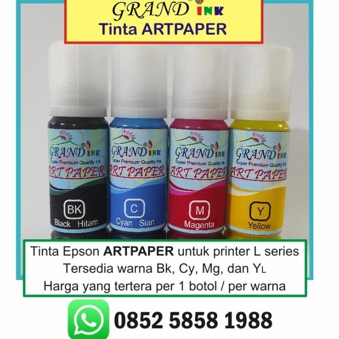 

TERBARU - Tinta Artpaper Grand Ink Diformulasikan Anti Mampet (100 g)