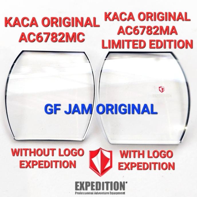 KACA JAM TANGAN EXPEDITION E6782 E6782 ORIGINAL 100% SPARE PART murah