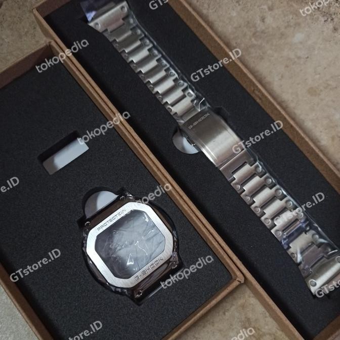 Bnb Metal Bezel n bracelet G-shock G-5600E/G-5600UE/GW-M510/G5600 murah