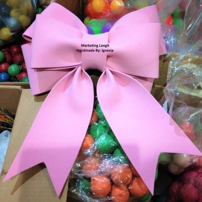 

Pita RAKSASA Giant Sponge Bow Hiasan Kado Hadiah Mobil Motor Mewah murah