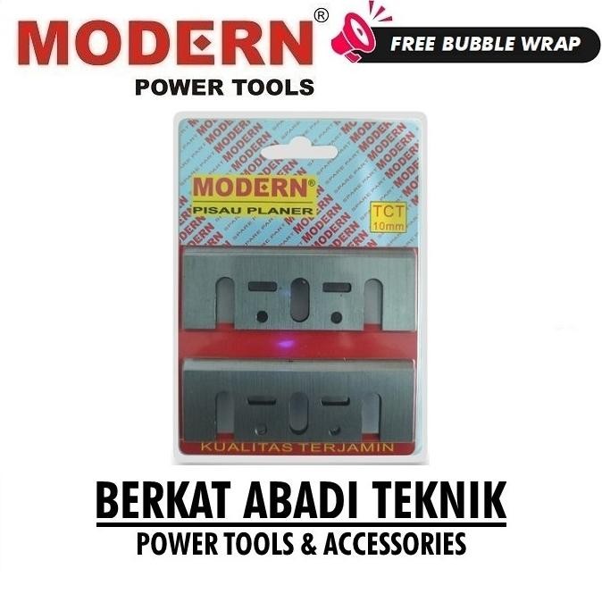 MODERN Planer Blade TCT 10 mm Mata Pisau Mesin Serut Kayu Planner Ketam Pasah Sugu murah
