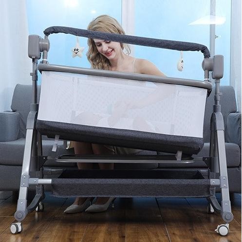 Murah Electric Swing Baby Crib Box Tidur Bayi Ayun Elektrik