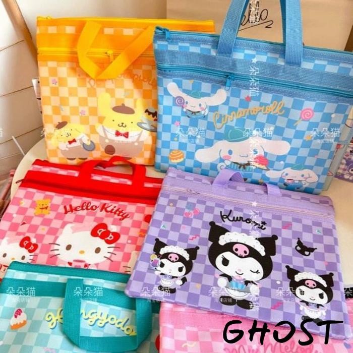 

NEW NEW TAS FOLDER ANAK PHOEBE TAS MAP KAIN TAS BUKU LES ANAK TAS SERBAGUNA