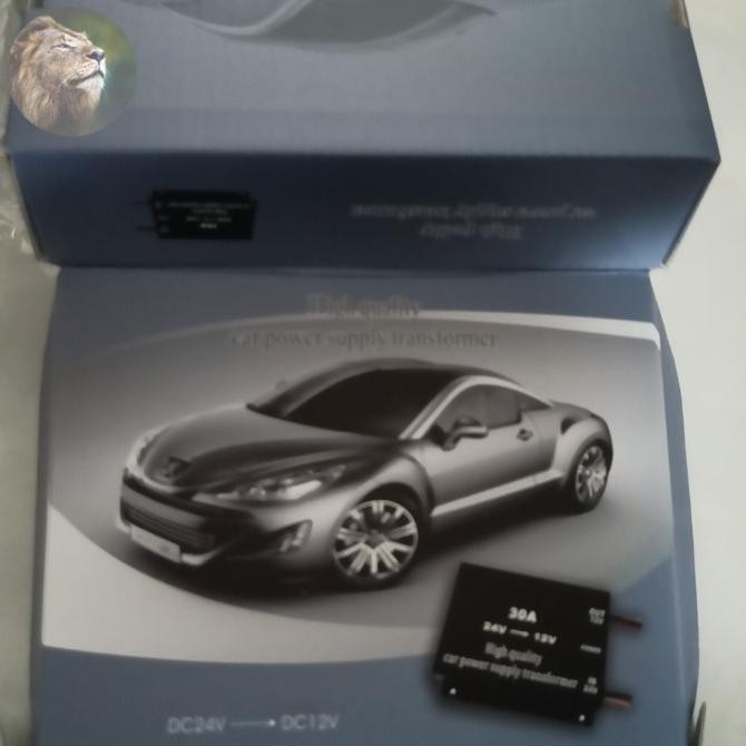 Car Power Supply Transformer 24V 12V/Car Power Supply 30 A /Jdw Car New Stok