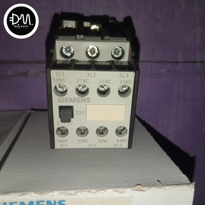 Contaktor Siemens 3Tf42 22 Kontaktor Siemens 3Tf42 22-Ox Original German New Stok