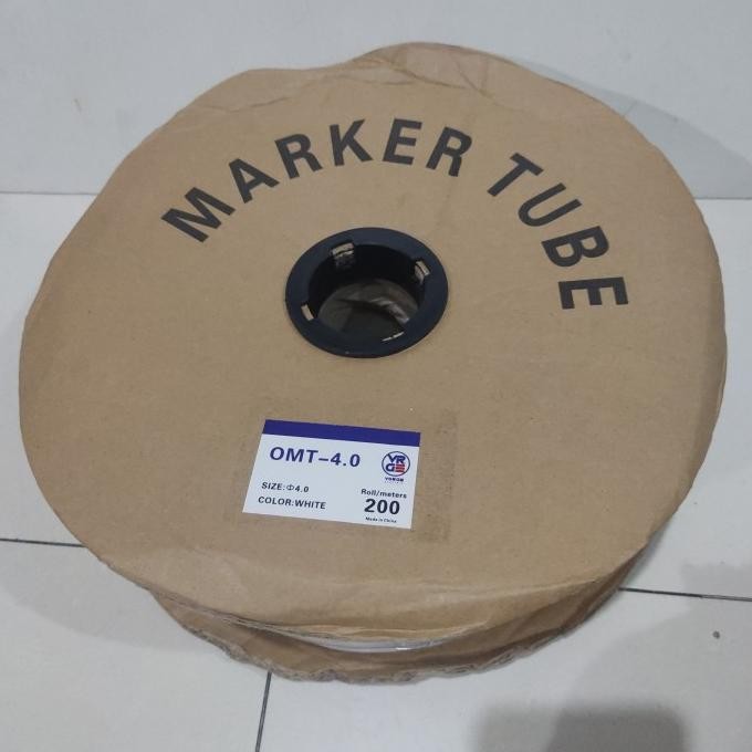 

Marker Tube 4Mm 4 Mm Mt-4 Mt4 Ukuran Vorge Panjang 200M New Stok