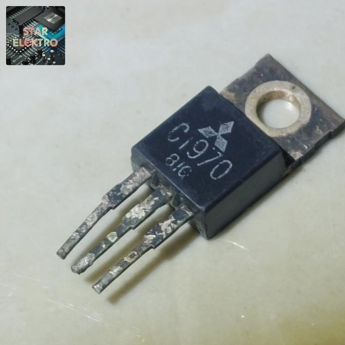 C1970 To-220 Original Cabutan Mitsubishi 2Sc1970 2Sc 1970 Transistor Penguat Rf 175Mhz 1W Npn Amplif