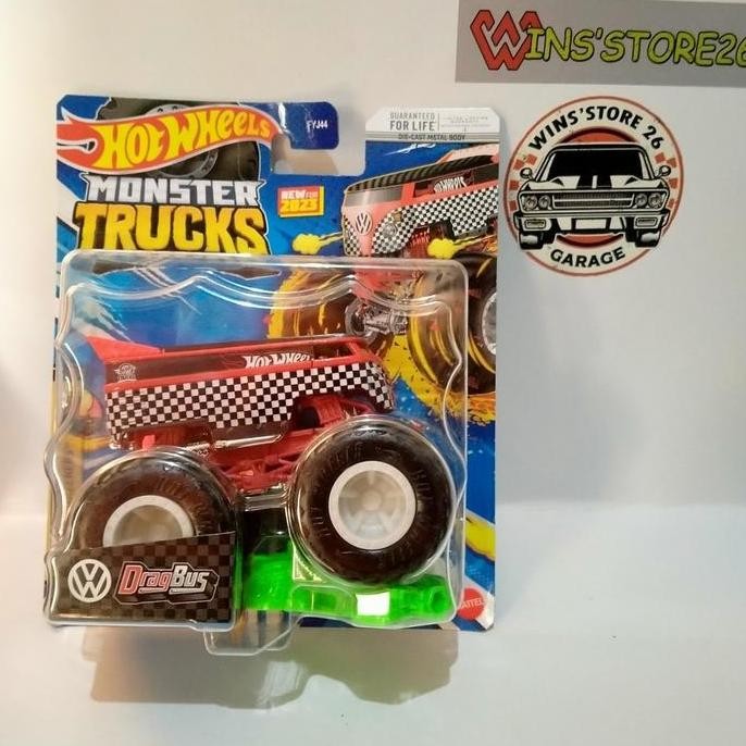 HOTWHEELS MONSTER TRUCK DRAG BUS VOLKSWAGEN 2904T