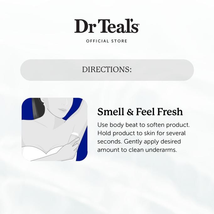 Murah Dr Teal'S Deodorant Magnesium - Eucalyptus & Spearmint Oil 75Ml