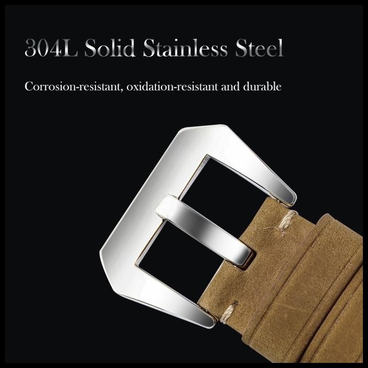 Strap Jam Tangan Tali Jam Tali Kulit Asli Leather Strap 20 22 24Mm Original Best Seller