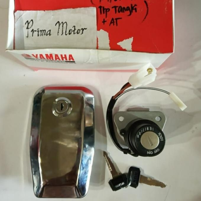 Kunci Kontak Rx King New Dan Tutup Tangki Rx King Set Ori Yamaha Ygp