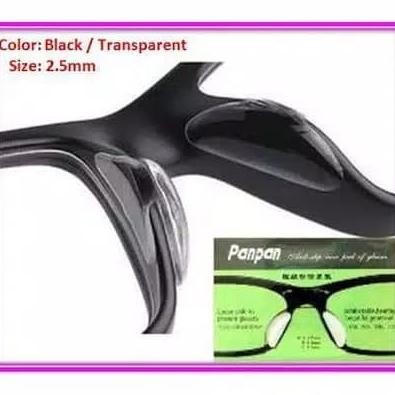 Nosepad Kacamata Karet Penyangga Hidung Untuk Frame Plastik