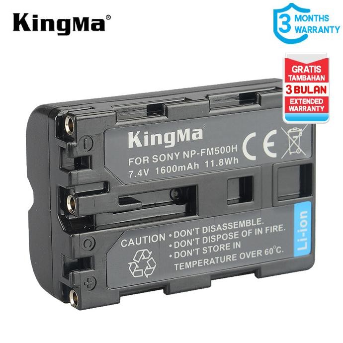Produk Baru Baterai KINGMA Sony NP-FM500H - Battery NP FM500 - Garansi Resmi