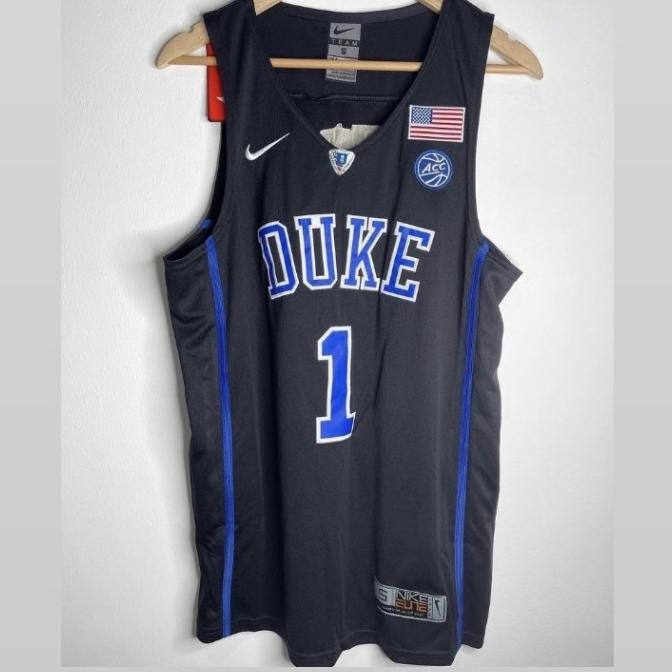 Sale Jersey Basket Nba Ncaa Duke University #1 Zion Williamson Hitam