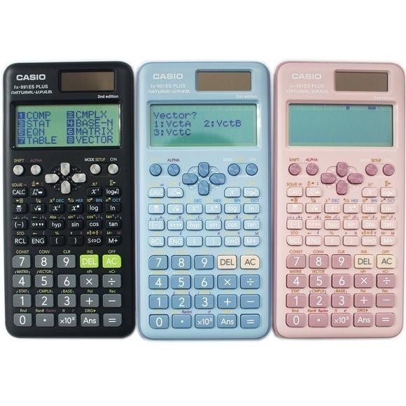 

Kalkulator Ilmiah CASIO fx-991ES PLUS 2nd Ed Calculator Scientific RIY'