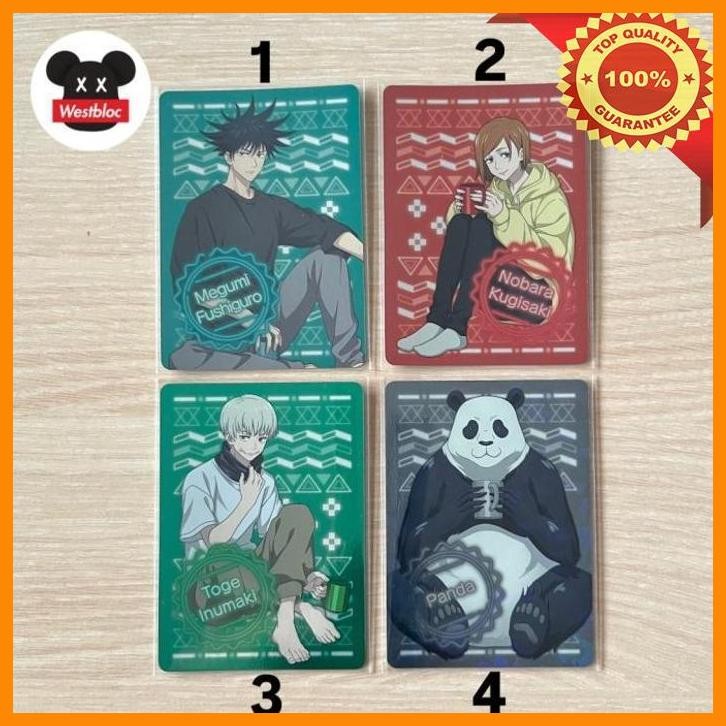 [WES] JUJUTSU KAISEN JJK MOVIC NEON COLLECTION VOL.2 CARD MADE IN JAPAN HOLO PHOTO KARTU JEPANG OFFI