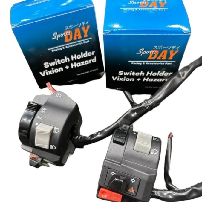HOLDER SAKLAR  KIRI VIXION LAMA UNTUK SEMUA MOTOR / SAKLAR KIRI VIXION ORIGINAL