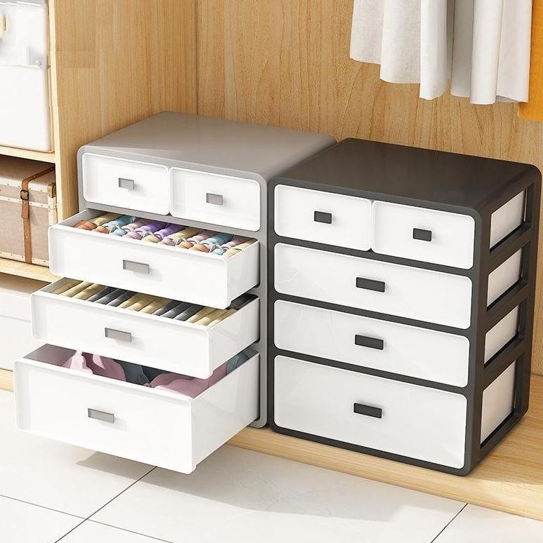 Rak Laci Serbaguna Pakaian Underwear Storage Box Kotak Penyimpanan Pakaian Dalam HLB401