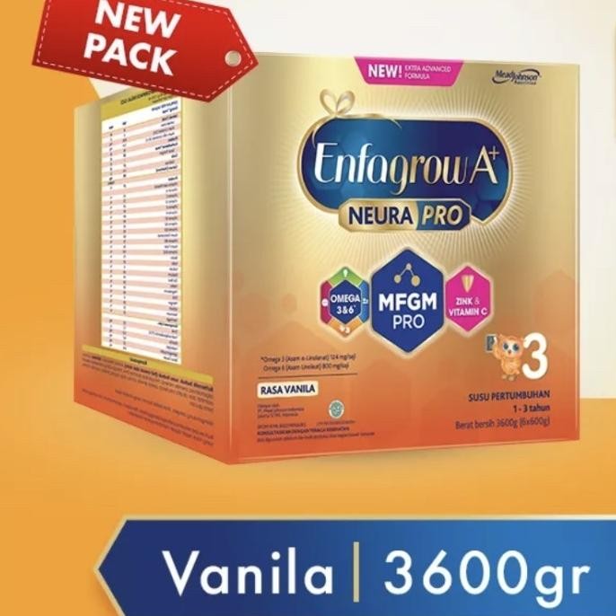 Sale Enfagrow 3 3600 Gr Vanilla / Enfagrow 3 3600Gr Vanilla