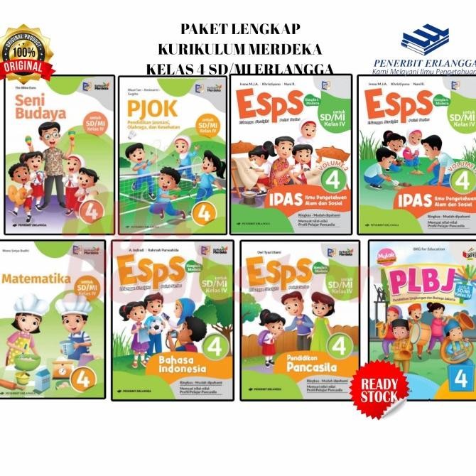 

Paket Buku Merdeka Kelas 4 SD/Mi - ERLANGGA
