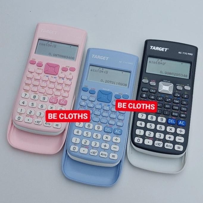 

Target AC-770 PRO kalkulator Scientific Ilmiah Kuliah Sekolah AC 770 RIY'