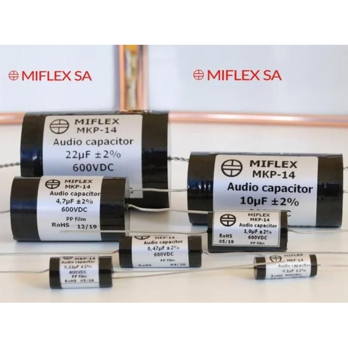 MIFLEX Audio Capasitor MKP-14  2% / 600V