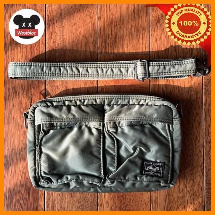 [WES] PORTER TANKER SHOULDER BAG XS SAGE GREEN - NOT NEIGHBORHOOD VISVIM APC UNDEFEATED TOTE WAIST B