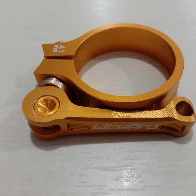 +++++] Penjepit SeatClamp Seatpost Seat Clamp Tempat Duduk Sepeda Litepro