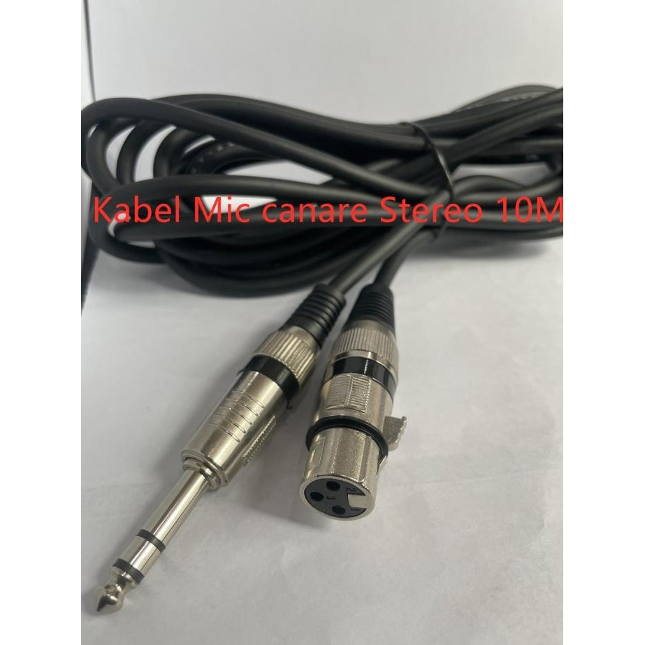 Kabel Mic Canare Stereo 10M - Kabel Mic - Audio