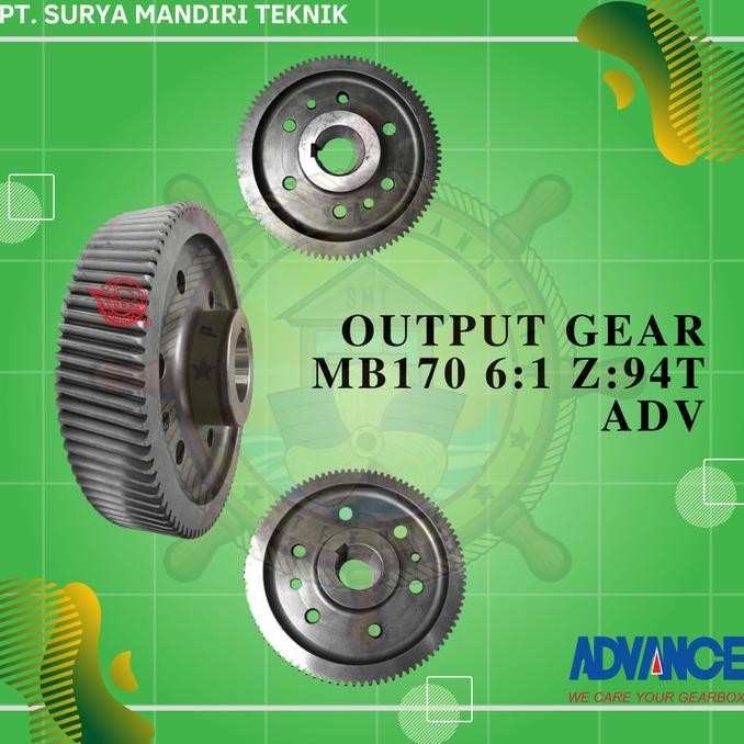~~~~~] MB170 DRIVE GEAR / OUTPUT GEAR 6:1 Z:94T MB170-03-002 ADVANCE