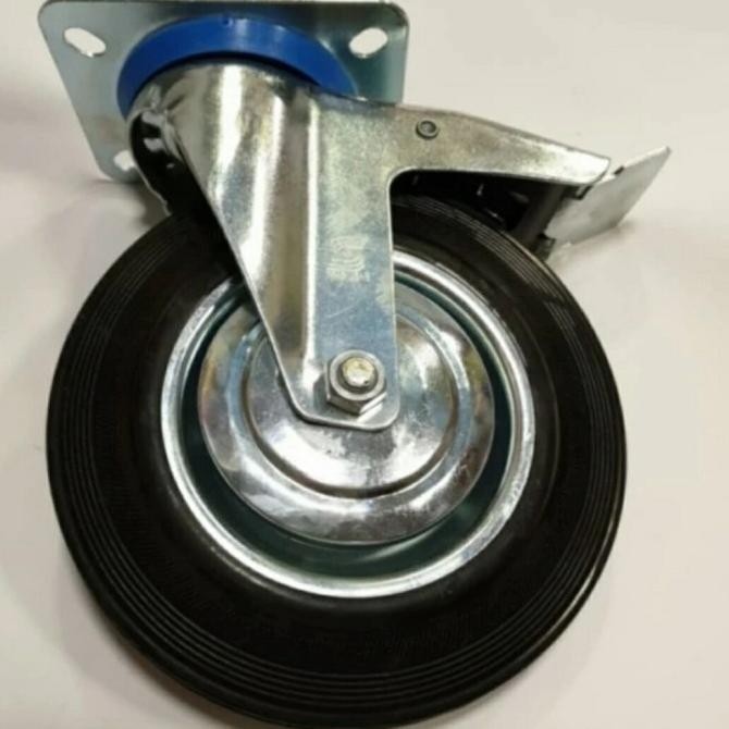 promo roda karet 8inch rem