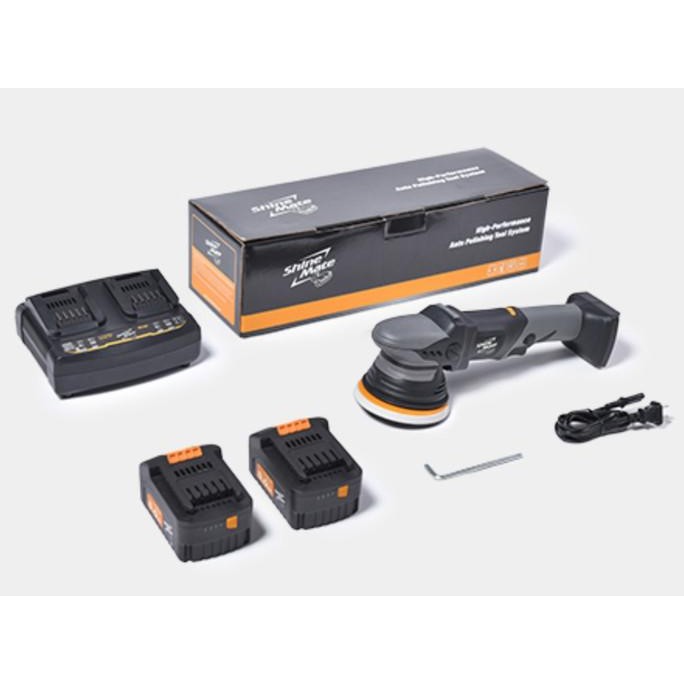 PROMO Mesin Poles Shinemate Cordless Dual Action EB351 - 5/15 Paket Komplit