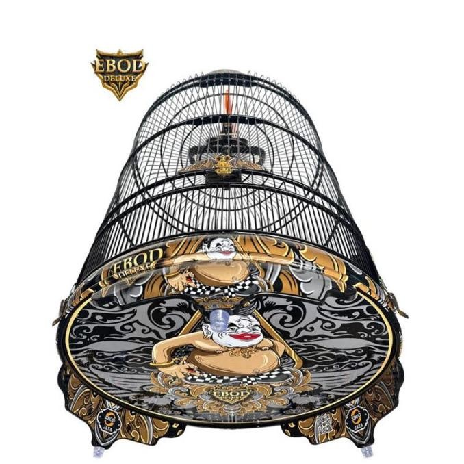 TERBARU SANGKAR KANDANG MURAI EBOD DELUXE RUJI FIBER