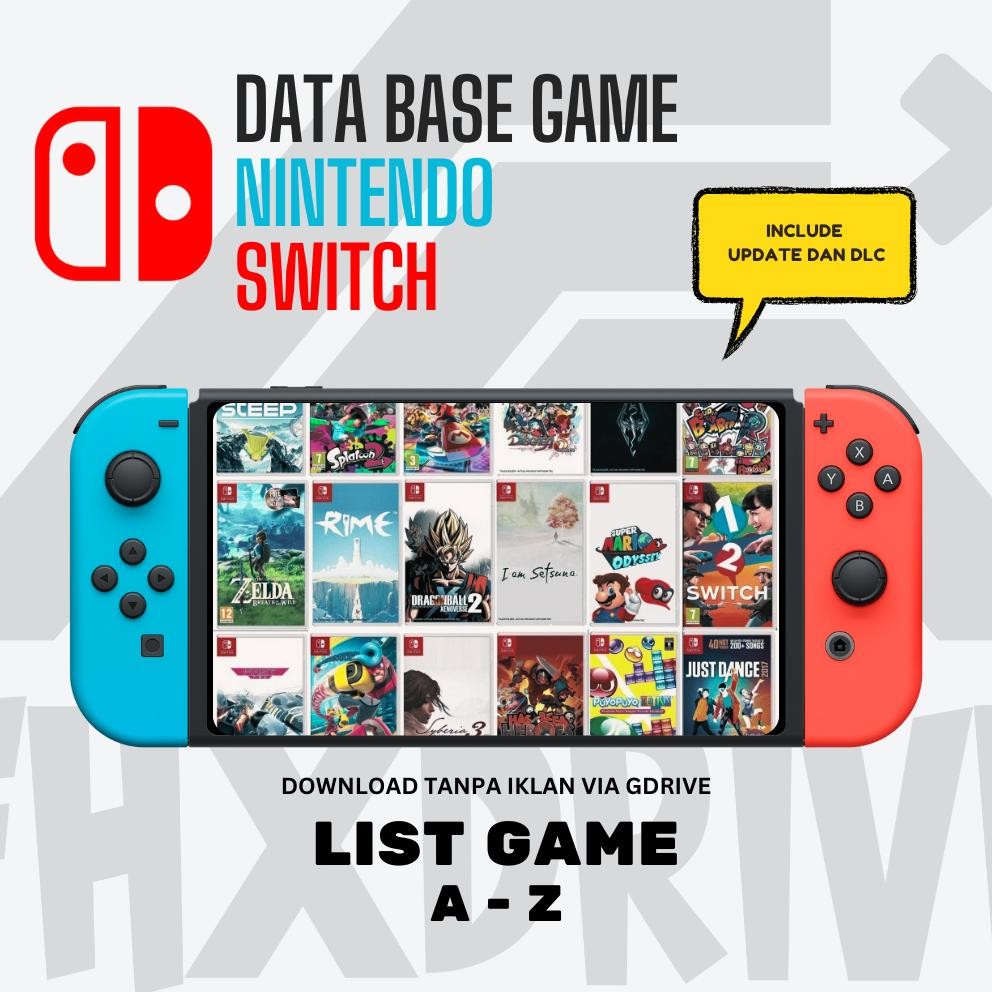 DATABASE GAME NINTENDO SWITCH CFW / EMULATOR murah