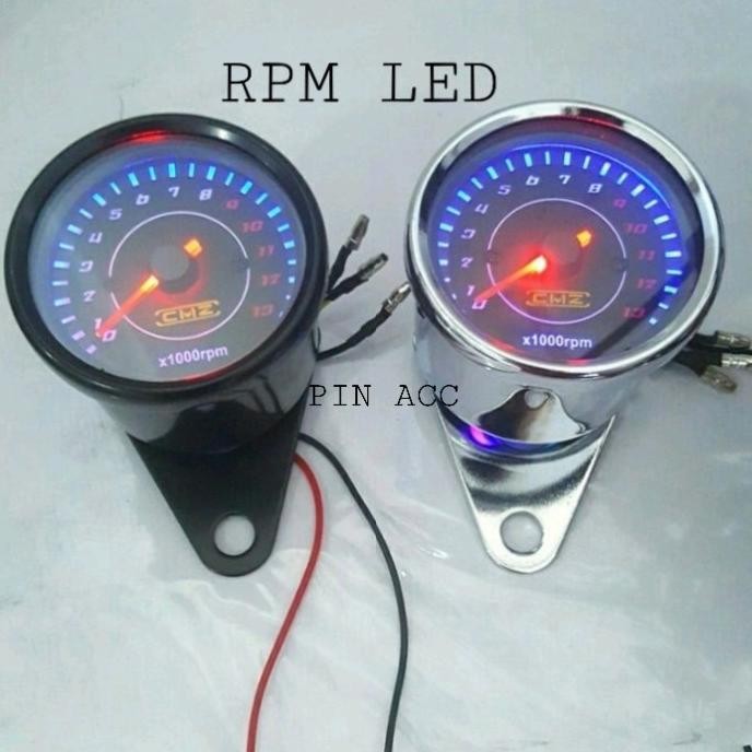 Rpm LED jarum RX king Tiger Mega pro Vixion Dill Universal Motor