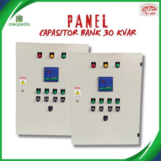 Panel Capasitor Bank 30 Kvar ( Panel Untuk Menaikkan Cosphi ) New Stok