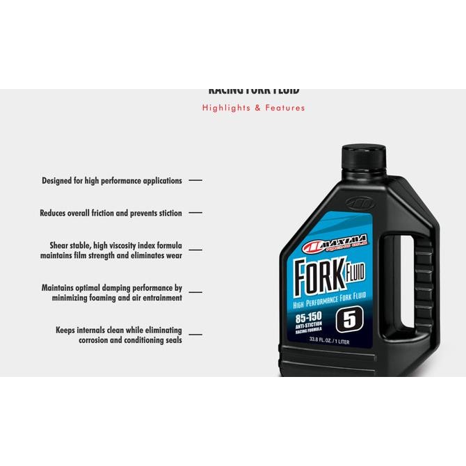 Cars Maxima Racing Fork Fluid 5WT / ORIGINAL Oli Suspensi MAXIMA