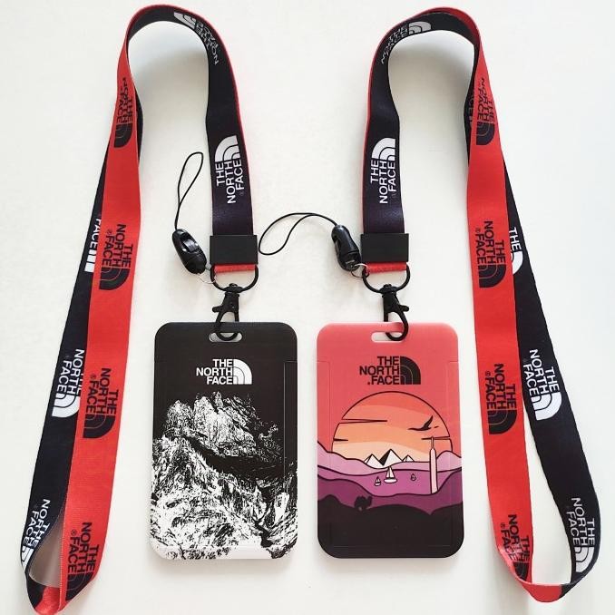 

ready ID Card Holder Name Tag Lanyard / Kalung Wadah Kartu The North Face 2 murah