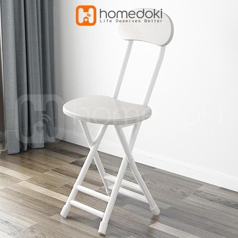 Kursi Lipat / Bangku Lipat / Bangku Lipat Portable / Kursi Makan Lipat / Kursi Makan Kayu / Bangku K