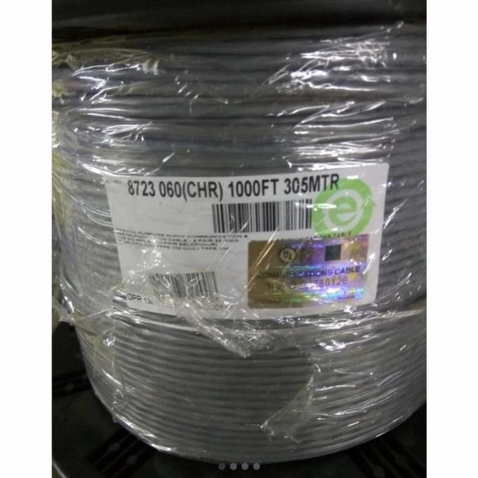 Kabel Belden 8723 2 Pair Awg 22 Roll 305M New Stok