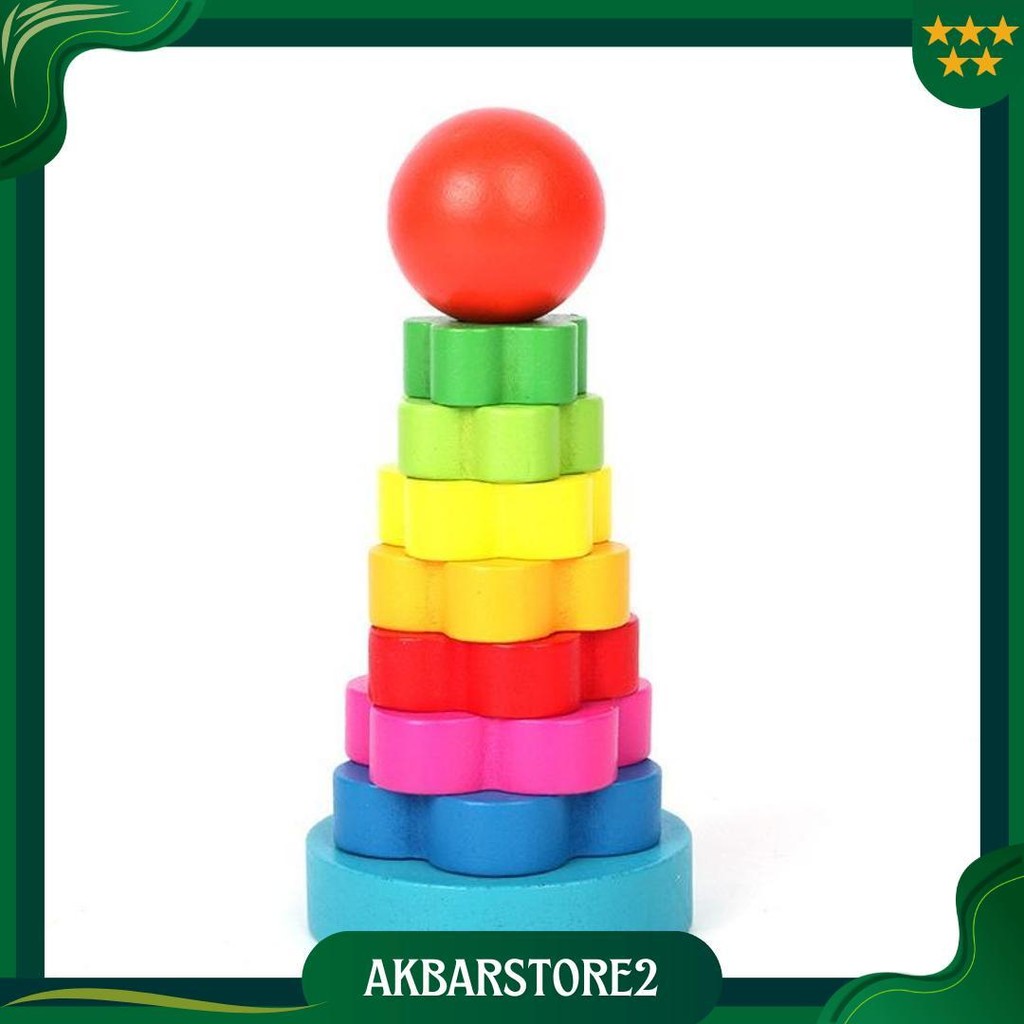 Wd Rainbow Tower / Menara Pelangi / Menara Ring Donut Ori
