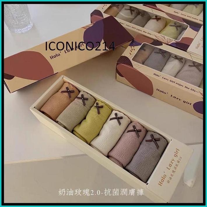 CELANA DALAM CELEBRITY 6IN1 PREMIUM WANITA ANTIBAKTERI CD JAPAN CEWEK DEKORASI RENDA