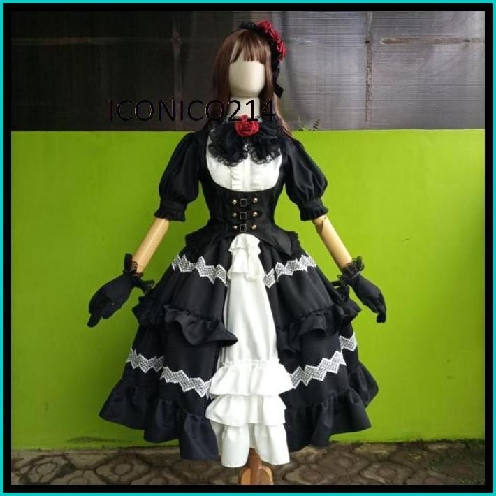 TOKISAKI KURUMI GOTHIC COSPLAY